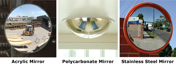 Convex Mirror face Materials